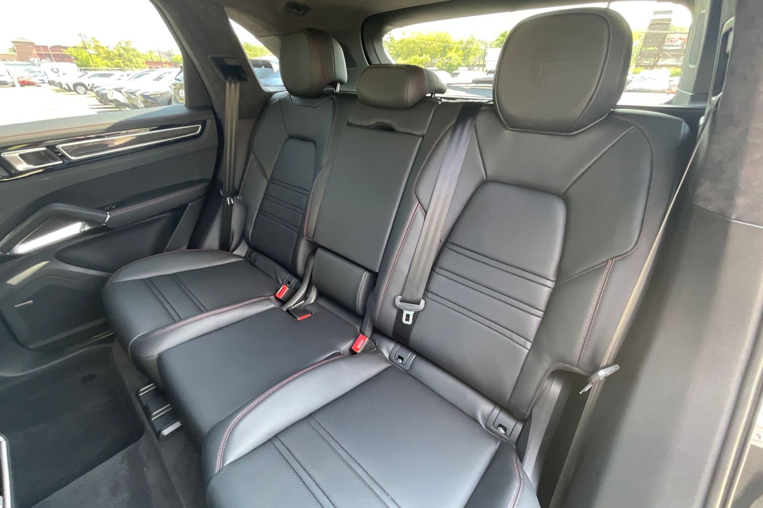 Porsche cayenne third row clearance seat